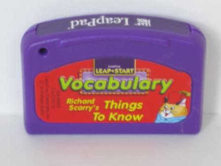Richard Scarrys Things To Know (Vocabulary)- LeapPad Game